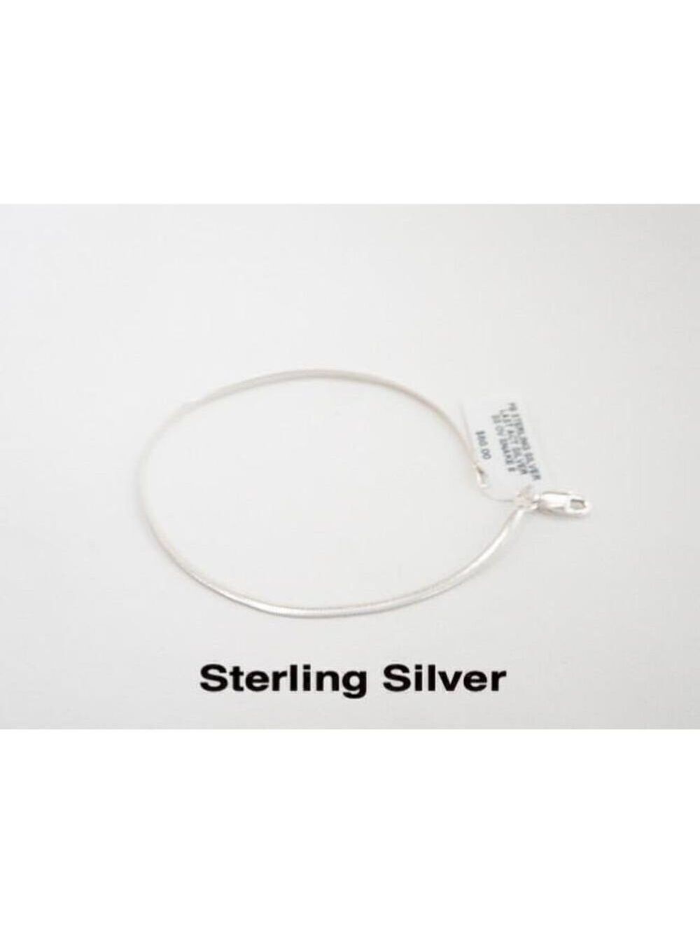 8" Sterling Silver Bracelet